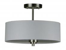 Whitfield SH280-WHSS - 3 Light Semi Flush