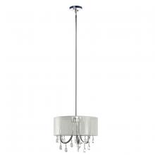 Whitfield SH2916-SHWCH - 3 Light Chandelier Drum Shade