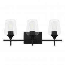 Whitfield VL304-3BK - 3 Light Bathroom Vanity