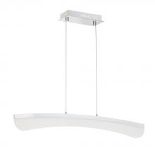 Kendal PF7536-CH - BOW series 36 inch LED Chrome Pendant