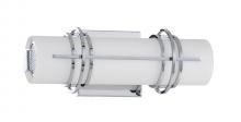 Kendal VF6100WH-2L-CH - RINGO series 2-Light Chrome Bath Light