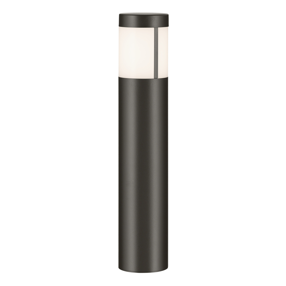 12 Volt 2700K LED 15.2" Round Bollards in Textured Architectural Bronze