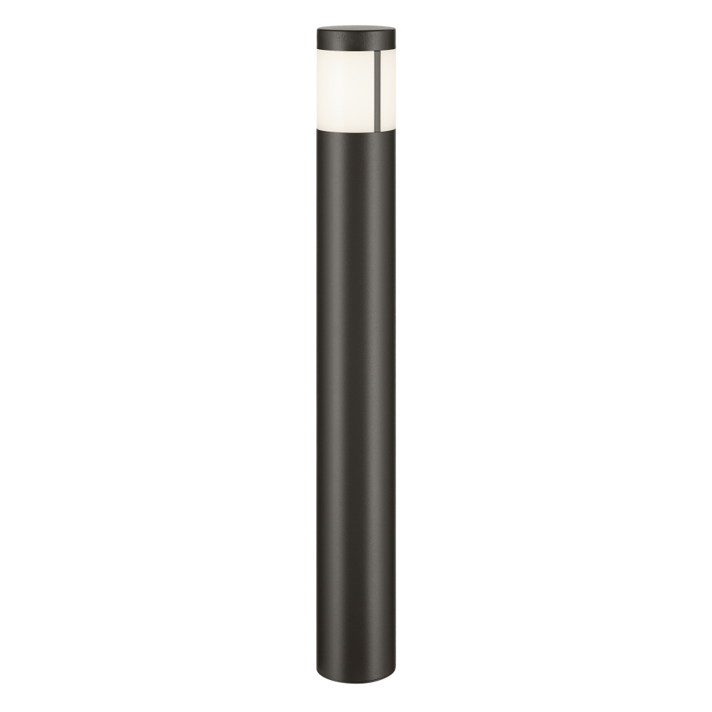 12 Volt 3000K LED 24" Round Bollards in Textured Architectural Bronze
