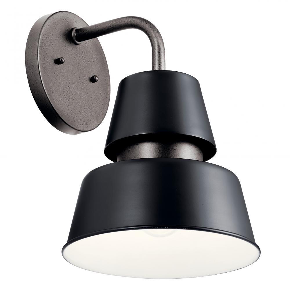 Lozano 13" 1 Light Wall Light Black