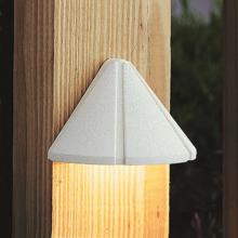 Kichler 15765WHT30R - 12V LED 3000K Mini Deck Light Textured White