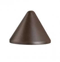 Kichler 16110AZT30 - Fundamentals™ 3000K LED Deck Light Textured Architectural Bronze