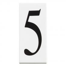 Kichler 4305 - Address Light Number 5 Panel White (10 pack)