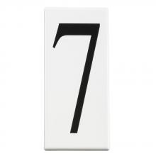 Kichler 4307 - Address Light Number 7 Panel White (10 pack)