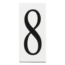 Kichler 4308 - Address Light Number 8 Panel White (10 pack)