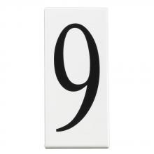 Kichler 4309 - Address Light Number 9 Panel White (10 pack)