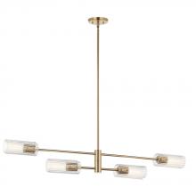 Kichler 52681CPZ - Velestino 47.50" 4-Light Linear Chandelier in Champagne Bronze
