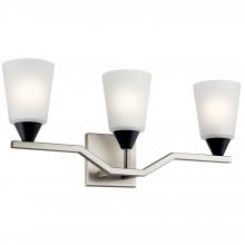 Kichler 55029NI - Skagos™ 3 Light Vanity Light Brushed Nickel