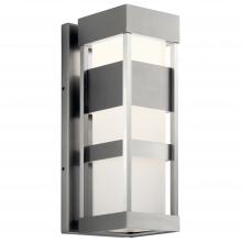 Kichler 59036BALED - Ryler™ LED 3000K 18" Wall Light Brushed Aluminum
