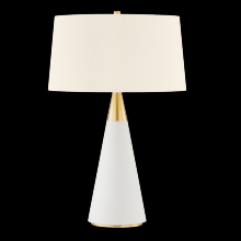 Mitzi by Hudson Valley Lighting HL819201-AGB/CL - JEN Table Lamp