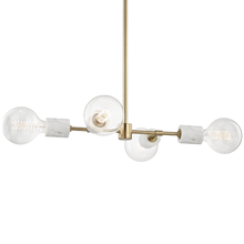 Mitzi by Hudson Valley Lighting H120704-AGB - 4 Light Pendant
