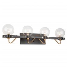 Artcraft AC11424CL - Chelton 4 Light Wall Light AC11424CL