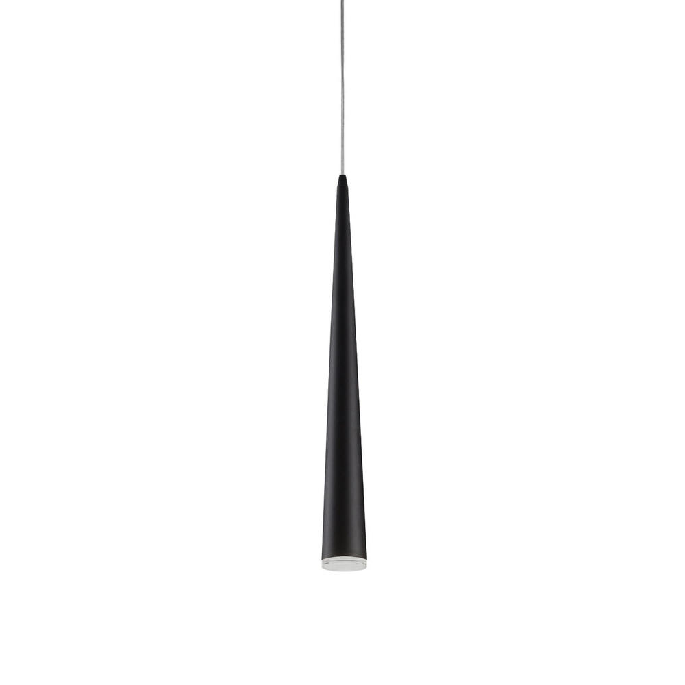 Mina 24-in Black LED Pendant