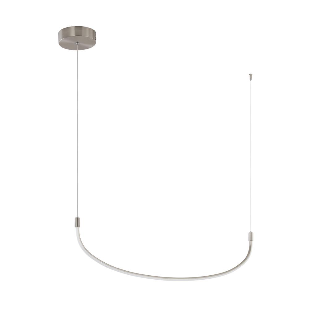 Talis 36-in Brushed Nickel LED Linear Pendant