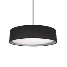 Kuzco Lighting Inc PD7916-BK - LED PNT RND-BK-FAB-SHD 1600LM 19W