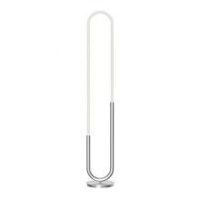 Kuzco Lighting Inc FL95150-CH - NEW - LED FL LAMP (HURON), CHROME, FROSTED ACRYL TUDE, TOUCH DIMMING, 24W, 2040LM