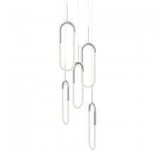 Kuzco Lighting Inc MP95105-CH - NEW - LED MULTI PNT (HURON), CHROME, FROSTED ACRYL TUDE, 65W, 5525LM