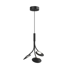 Kuzco Lighting Inc PD90115-BK - ROTAIRE 32" THREE HEAD PENDANT BLACK 21W, 120VAC WITH LED DRIVER, 3000K, 90CRI