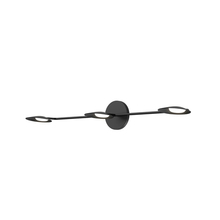 Kuzco Lighting Inc VL90133-BK - ROTAIRE 33" THREE HEAD VANITY BLACK 21W, 120VAC WITH LED DRIVER, 3000K, 90CRI