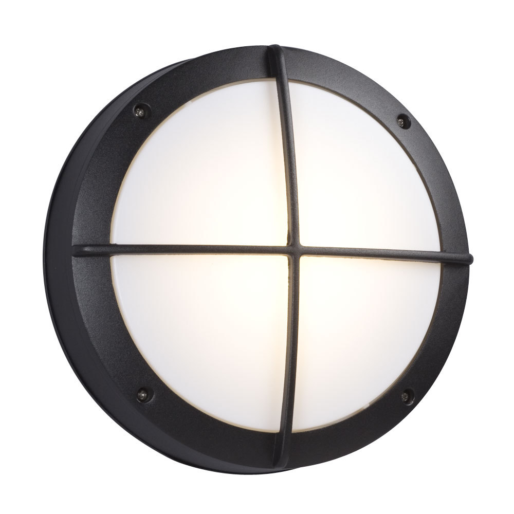 8-5/8" ROUND OUTDOOR BK AC LED Dimmable