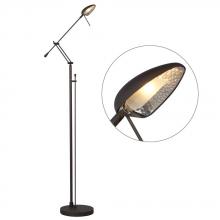 Galaxy Lighting 511096MTBZ - Floor Lamp - Matte Bronze with Metal Shade (Dimmable)