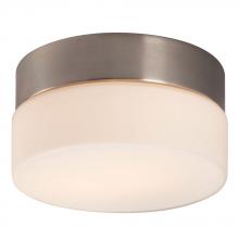 Galaxy Lighting L612310BN007A2 - LED Flush Mount Ceiling Light - in Brushed Nickel finish with Satin White Glass