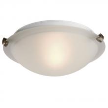 Galaxy Lighting 680112FR-PT113E - Flush Mount Ceiling Light - in Pewter finish with Frosted Glass