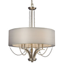 Galaxy Lighting 822463BN - 5L CHANDELIER BN