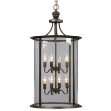 Galaxy Lighting 912302ORB - Pendant - Oil Rubbed Bronze with Clear Glass