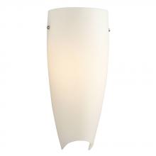 Galaxy Lighting ES213140BN - Wall Sconce - in Brushed Nickel finish with Satin White Glass