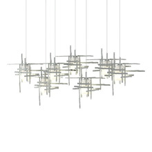 Hubbardton Forge - Canada 131096-SKT-LONG-82-YC0305 - Tura 7-Light Frosted Glass Pendant