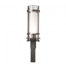 Hubbardton Forge - Canada 345897-SKT-77-ZS0684 - Torch  Seeded Glass Outdoor Post Light