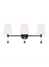 Visual Comfort & Co. Studio Collection CV1053AI - Hanover Mid-Century 3-Light Indoor Dimmable Bath Vanity