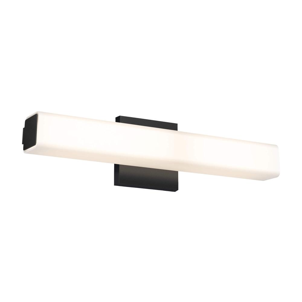 Multi CCT LED vanity with square glass