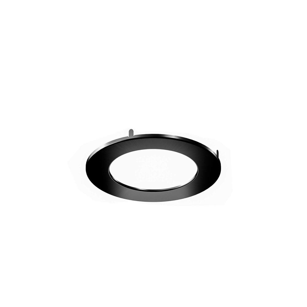 4" Recessed Add - On Trim In Black