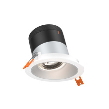 Dals RC04-CC-20-SLAZ-TWH - 4in Modular Downlight, 5CCT, 20 degree Beam Angle, Slope Ceiling, Alzak, White Trim