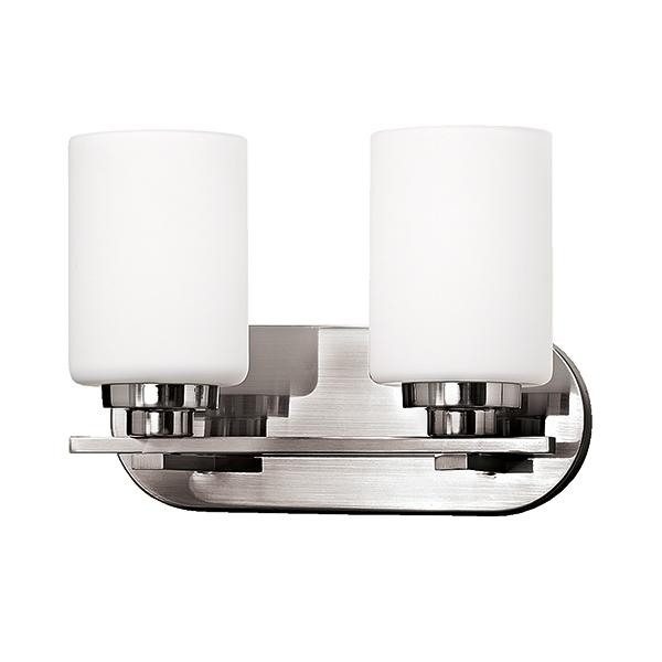 Nickel Bathroom Sconce