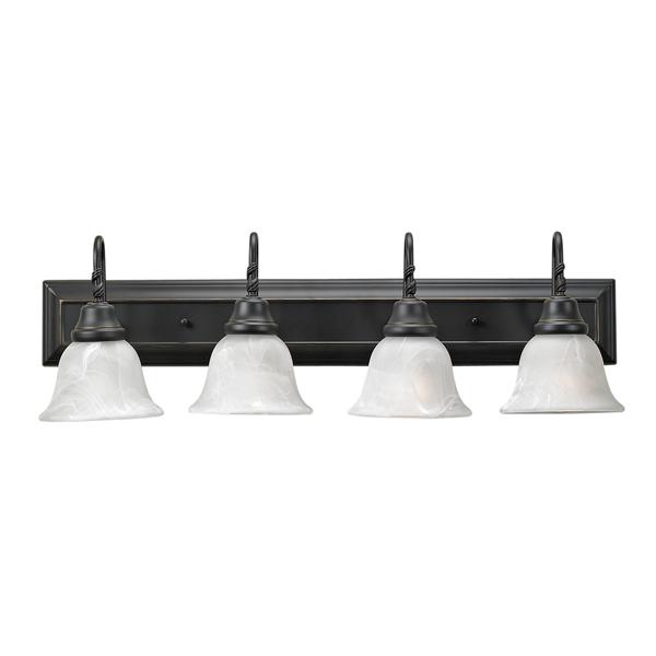 Java Gold Faux Glass Wall Light