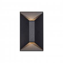 Russell Lighting EX7911/BK - Badger - LED 12" Exterior Wall Light in Black