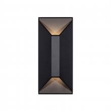 Russell Lighting EX7912/BK - Badger - LED 16" Exterior Wall Light in Black