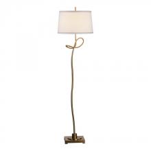 Uttermost 28124 - Uttermost Dalia Twisted Gold Floor Lamp