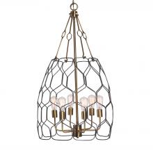 Uttermost 21537 - Uttermost Halstead 6 Light Farmhouse Pendant