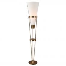 Uttermost 28892-1 - Uttermost Bergolo Brushed Brass Floor Lamp