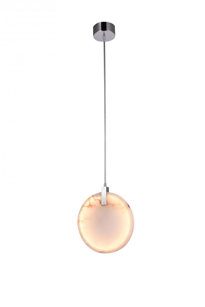 Chrome LED Single Pendant Lighting