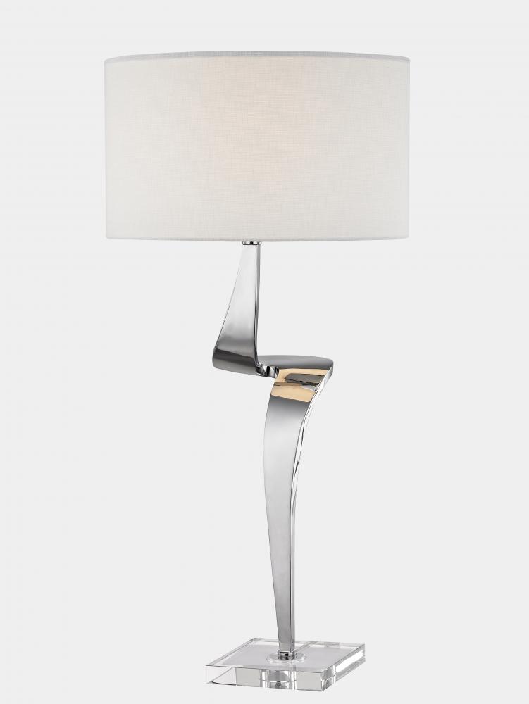 Chrome Table Lamp