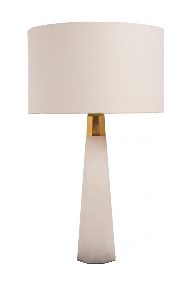 White and Gold Table Lamp